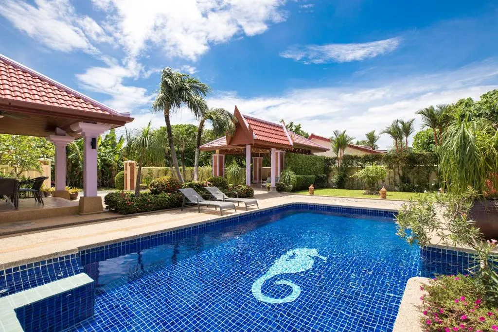 Image of Beautiful 5BR Villa Felicity, Pool & Garden, near Naiharn