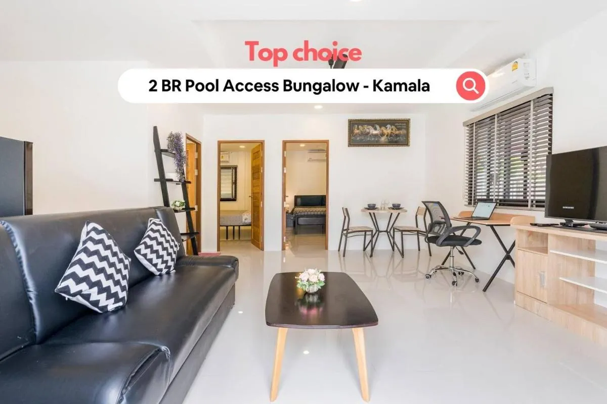 Image 1 of Chonlada Holiday Home – 2 BR Pool Access Bungalow – Kamala Beach