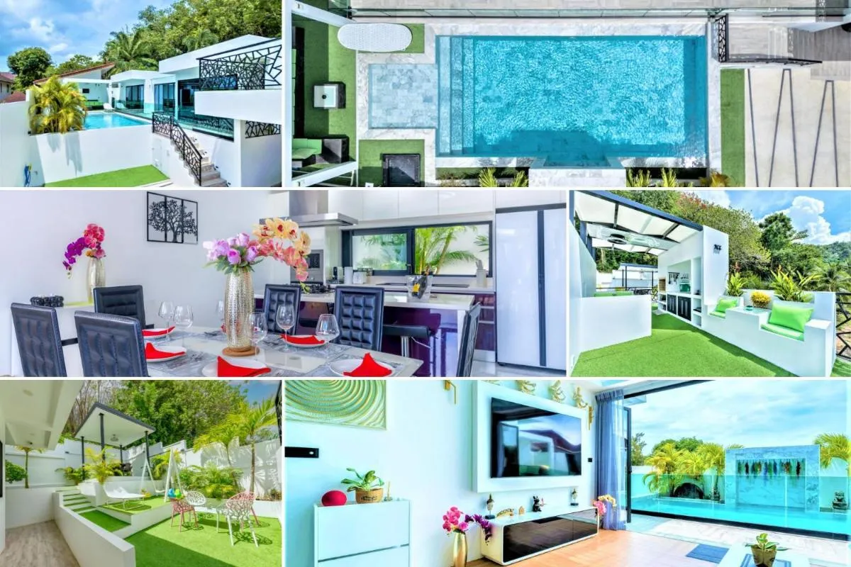 Image 2 of Dream Villa for Family or Friends Holidays, 4 Bedrooms, Swimming Pool, Children’s Playground, BBQ, Beach Nearby