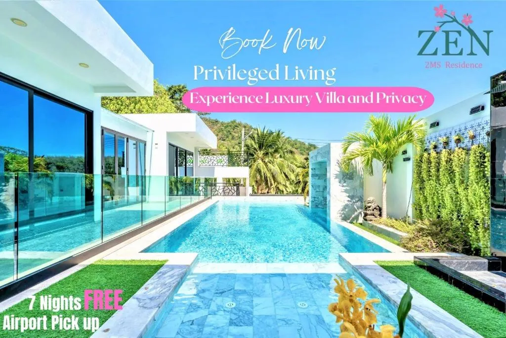 Image of Dream Villa for Family or Friends Holidays, 4 Bedrooms, Swimming Pool, Children’s Playground, BBQ, Beach Nearby