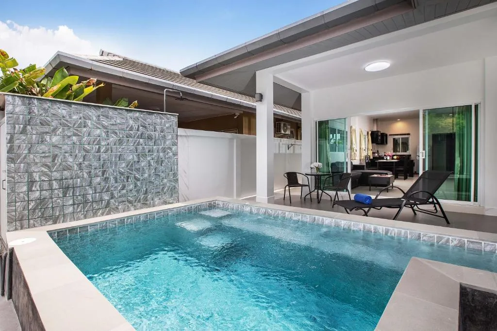 Image of Family 2BR Villa Lancelot 3 with Jacuzzi Pool, just 10 min drive NaiHarn and Rawai