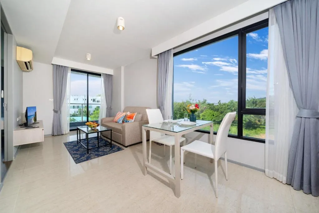 Image of Green View Chic Apartment at 6th Avenue Surin Residence with Scenic Rooftop Pool