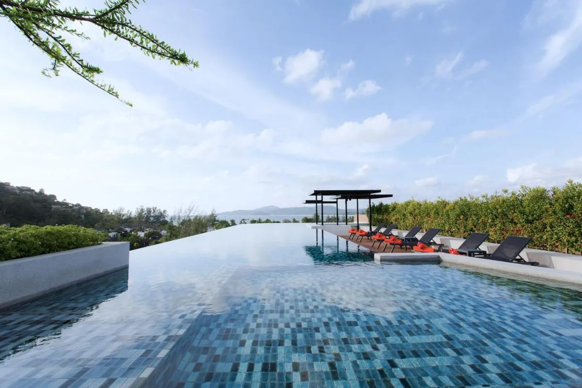 Image 1 of Green View Chic Apartment at 6th Avenue Surin Residence with Scenic Rooftop Pool