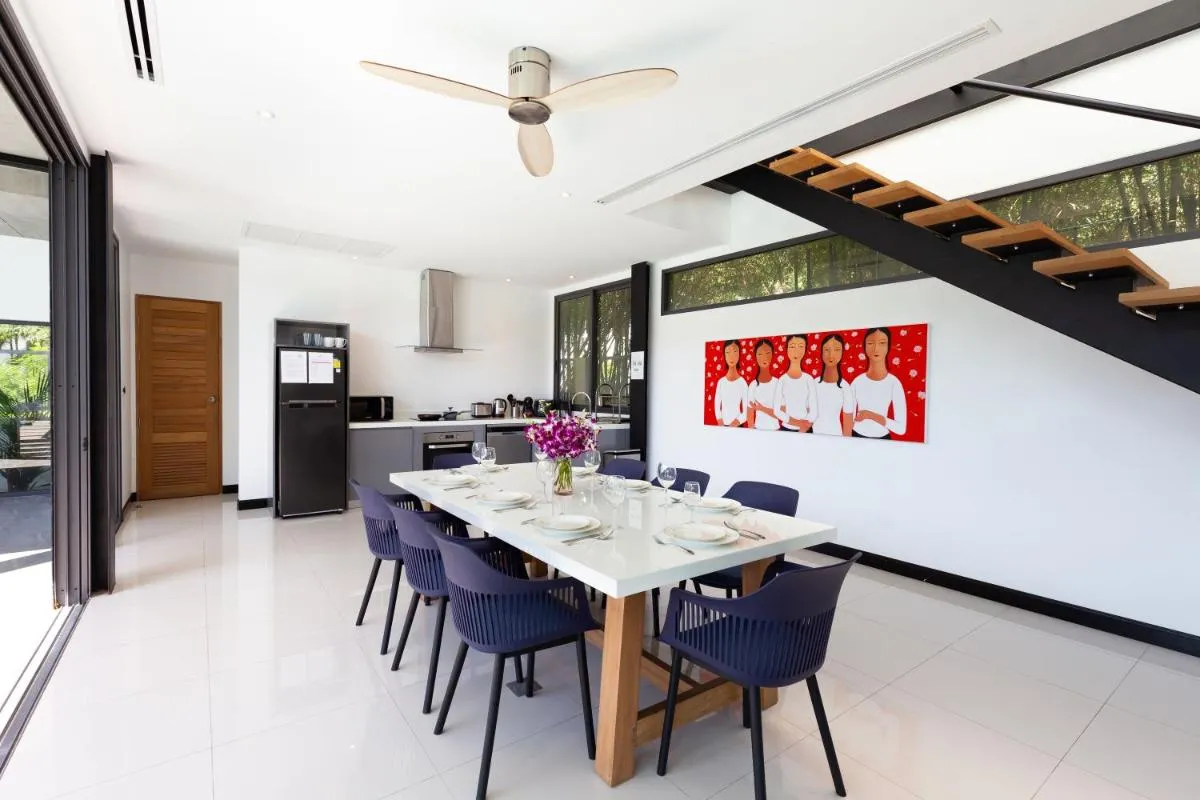 Image 6 of Loft Style 4BR Villa Sunset Garden 4 with 12m Salt Water Pool, near NaiHarn