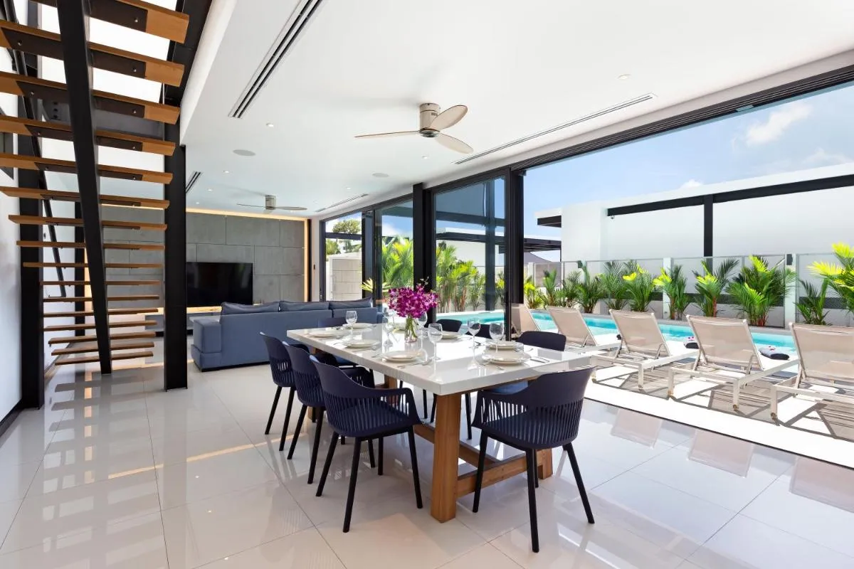 Image 2 of Loft Style 4BR Villa Sunset Garden 4 with 12m Salt Water Pool, near NaiHarn