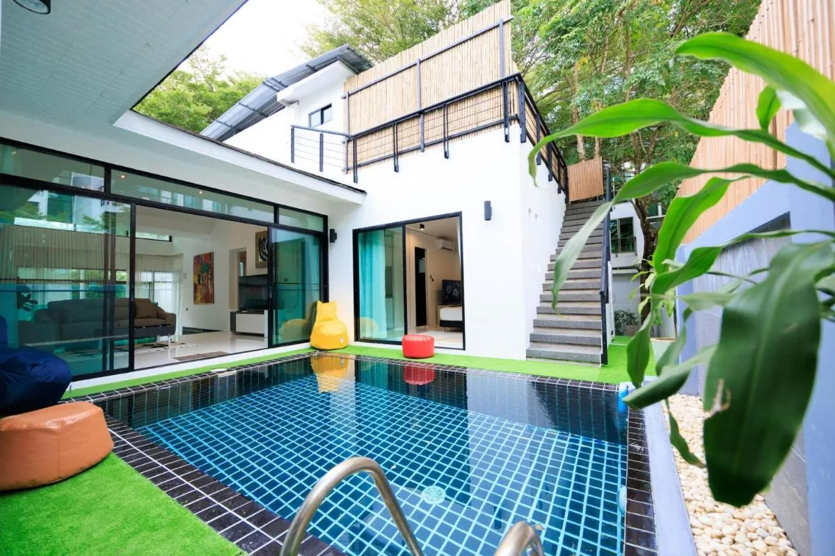 Image 1 of Modern & fun pool villa at Kamala regent