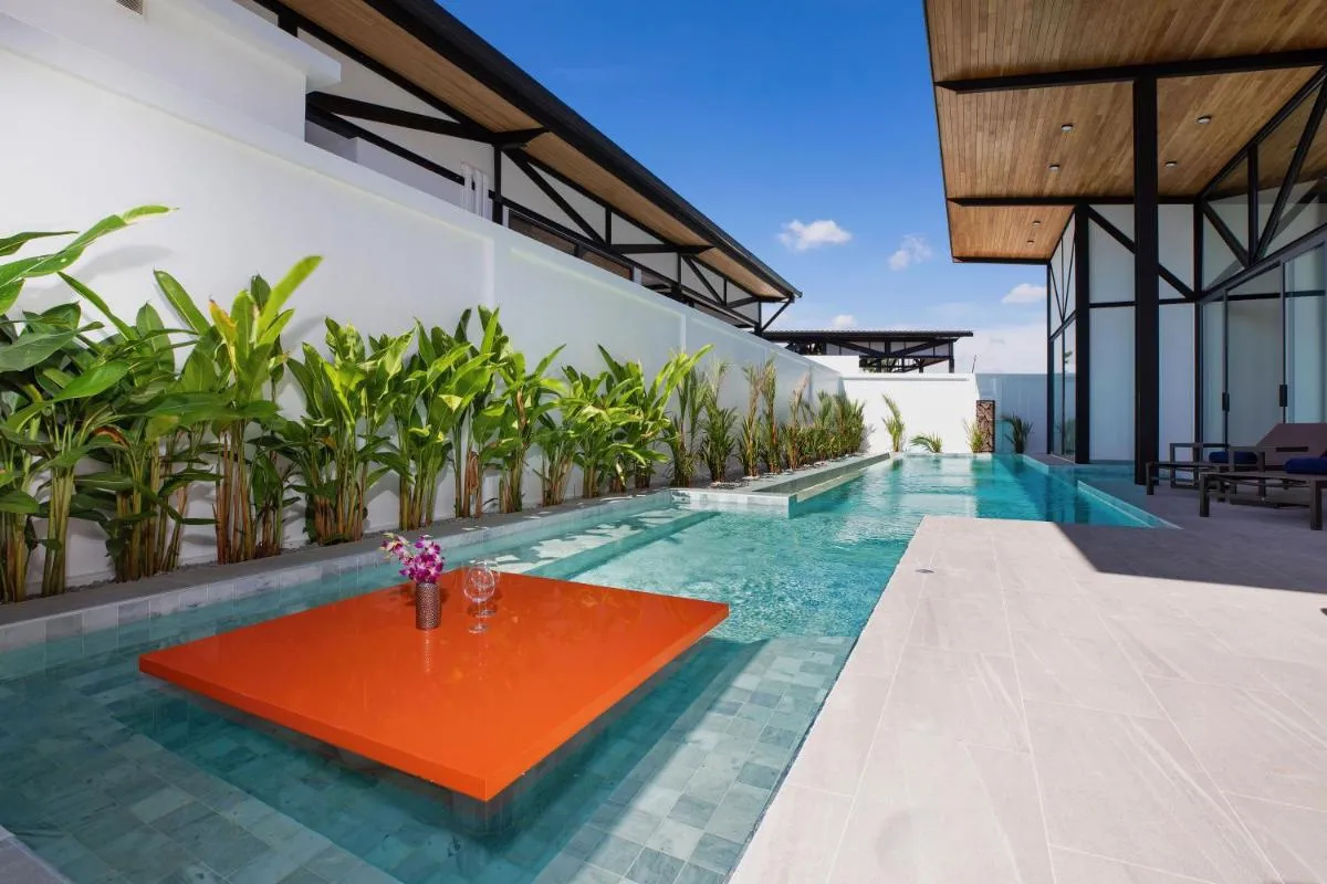 Image 3 of New, Modern & Stylish 17m Eco Pool Villa Sunset Garden 11 in Rawai
