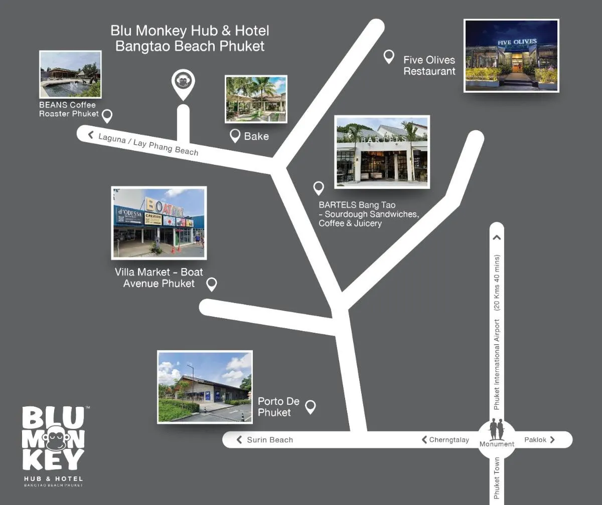 Image 4 of Newly Opened – Blu Monkey Hub and Hotel Laguna, Bangtao