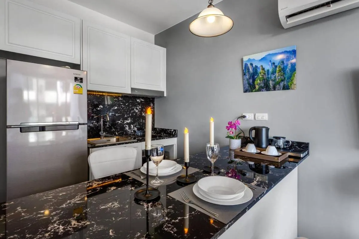 Image 3 of PALMYRAH SURIN, MODERN 1BR with Terrace, 150 meters to Surin Beach