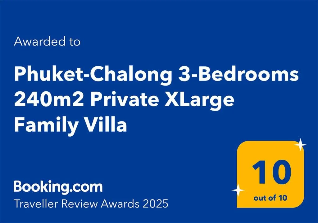 Image of Phuket-Chalong 3-Bedrooms 240m2 Private XLarge Family Villa