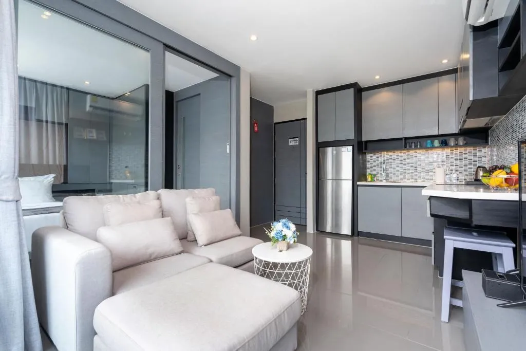 Image of Scenic Hill View 1BR Apartment P609 in Citygate, Great Facilities, Close to Kamala Beach and Fantasea