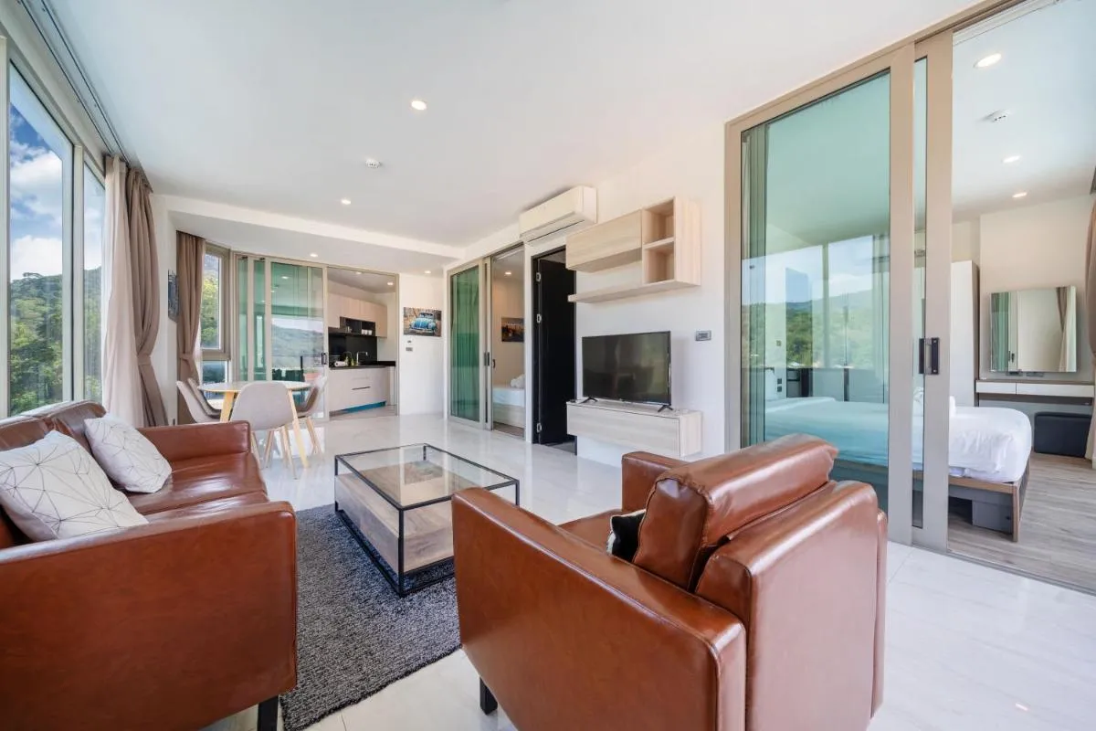 Image 6 of Sea View 2BR Apartment Oceana C35, just 5 min walk to Kamala Beach