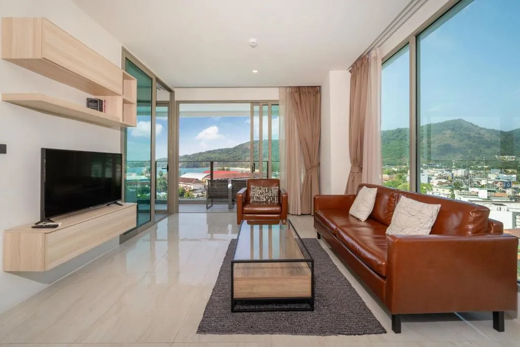 Image of Sea View 2BR Apartment Oceana C35, just 5 min walk to Kamala Beach