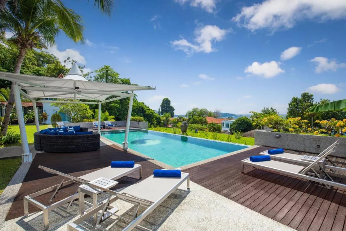 Image 3 of Spectacular Ocean Views 8BR Pool Villa Sawan in Patong! Relax & Play – Billiard, Table football, Gym & Sauna!