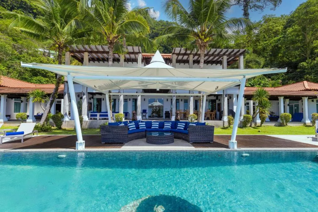 Image of Spectacular Ocean Views 8BR Pool Villa Sawan in Patong! Relax & Play – Billiard, Table football, Gym & Sauna!
