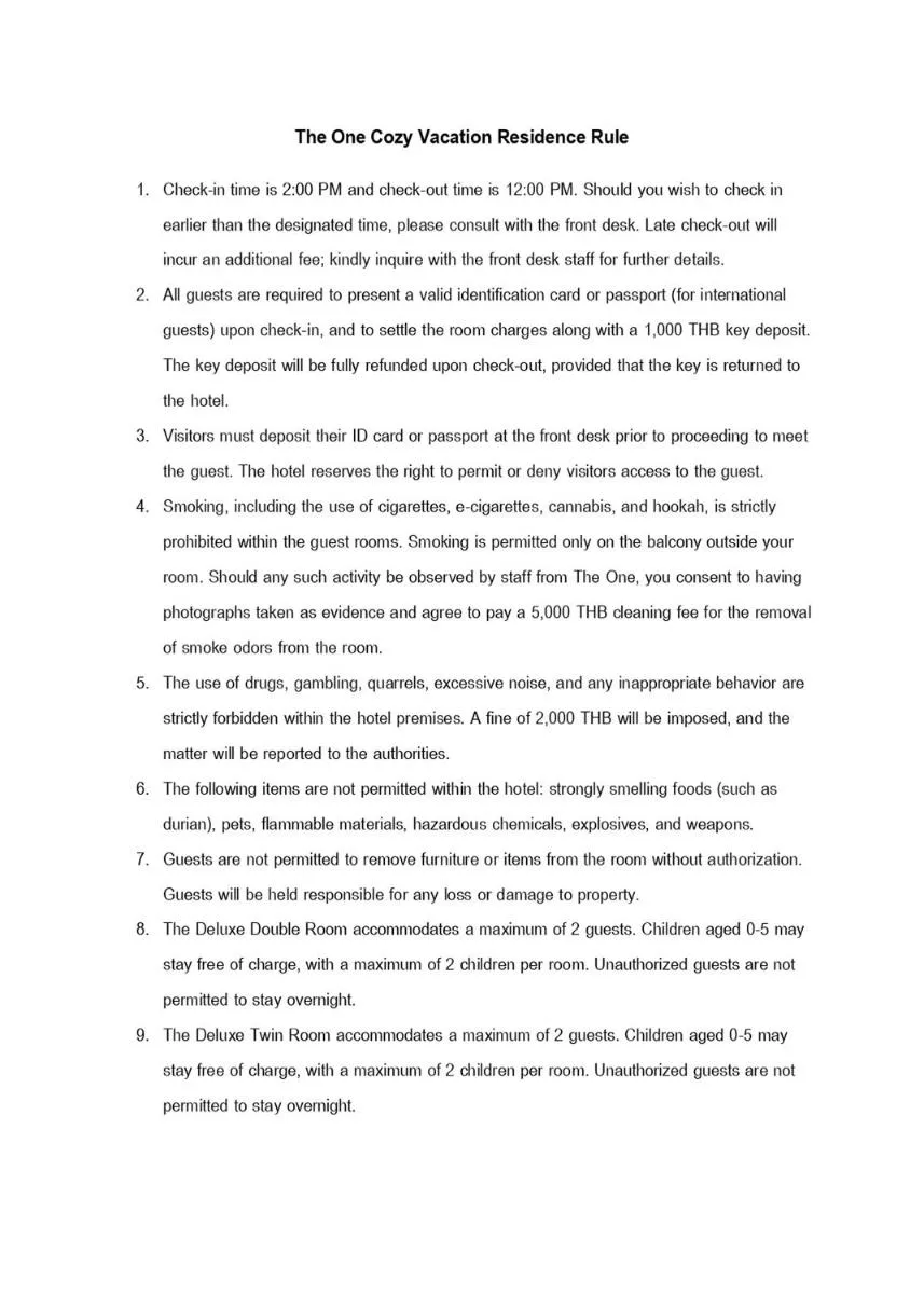 Image 6 of The One Cozy Vacation Residence SHA Hotel