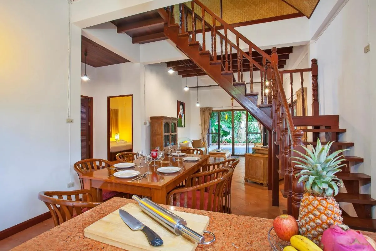 Image 5 of Traditional Thai Villa Nikkie in Tropical Nature, 4BR & Pool, near Rawai Beach