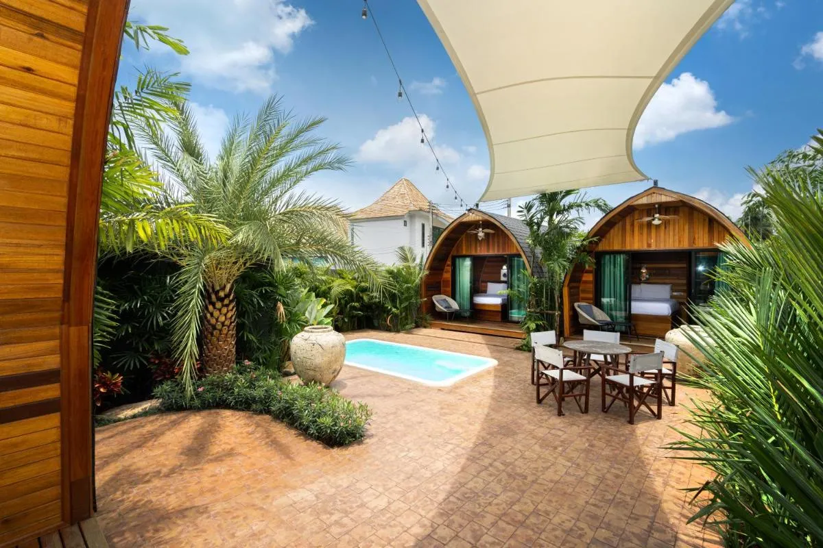 Image 4 of Tropical Chalet 2BR Villa Pasak Paradise 1 with Private Pool, Laguna 10 min drive