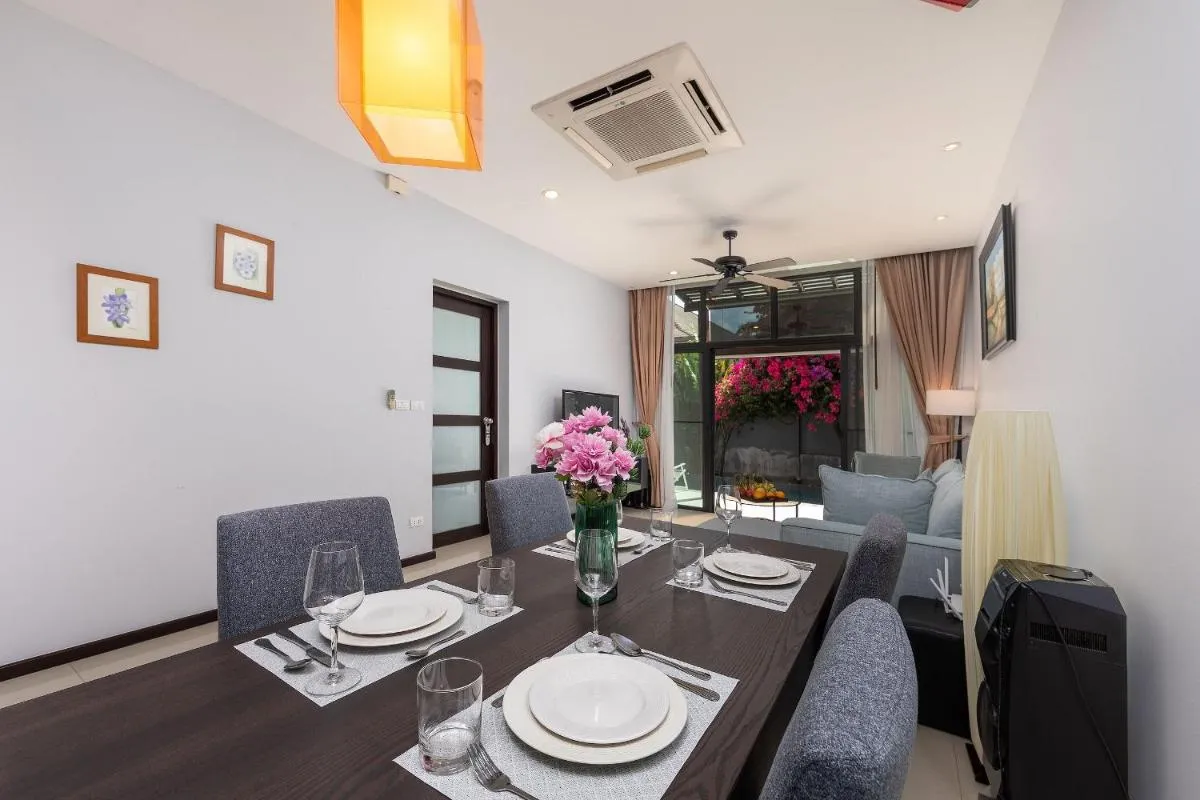 Image 2 of VILLA ARUHE | 2 Bedroom Private Pool Villa in Popular Onyx Villas | 3 min to Naiharn Beach