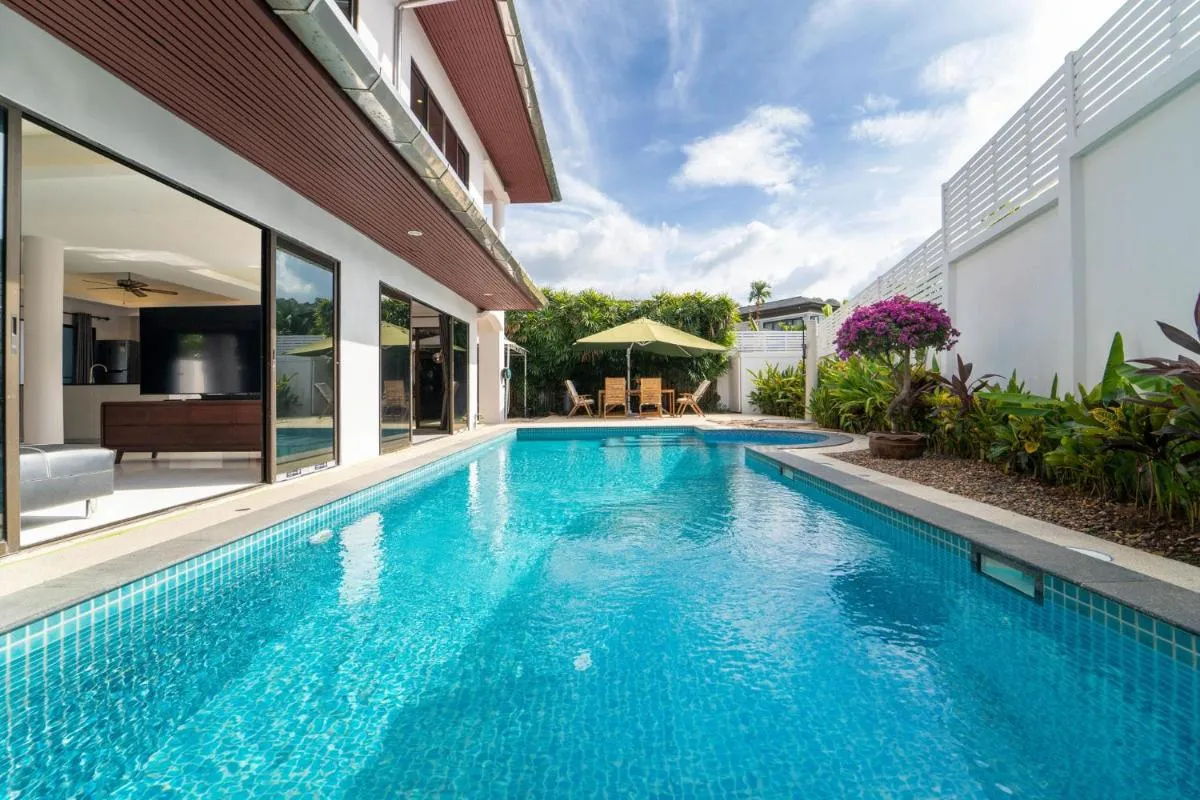 Image 2 of Villa Amaya, 2 Story Tropical Oasis with Green Hills View & Pool, Kamala Beach