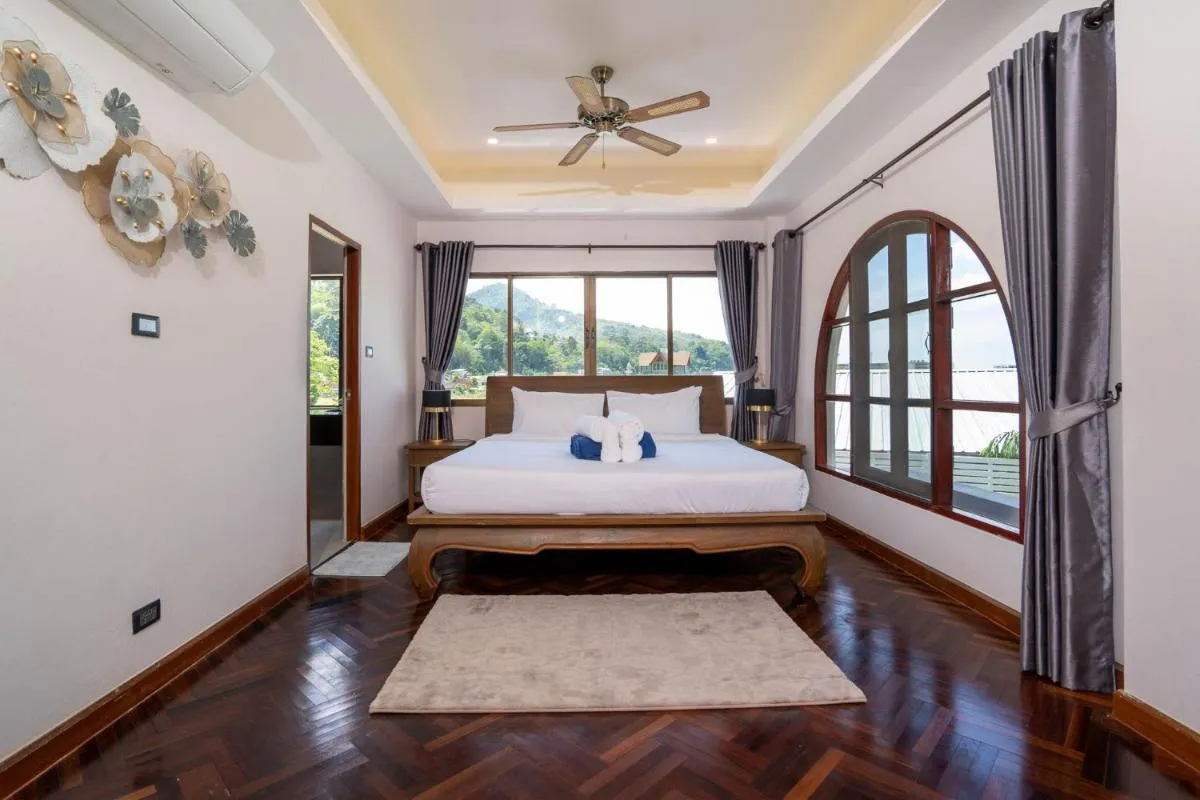 Image 4 of Villa Amaya, 2 Story Tropical Oasis with Green Hills View & Pool, Kamala Beach