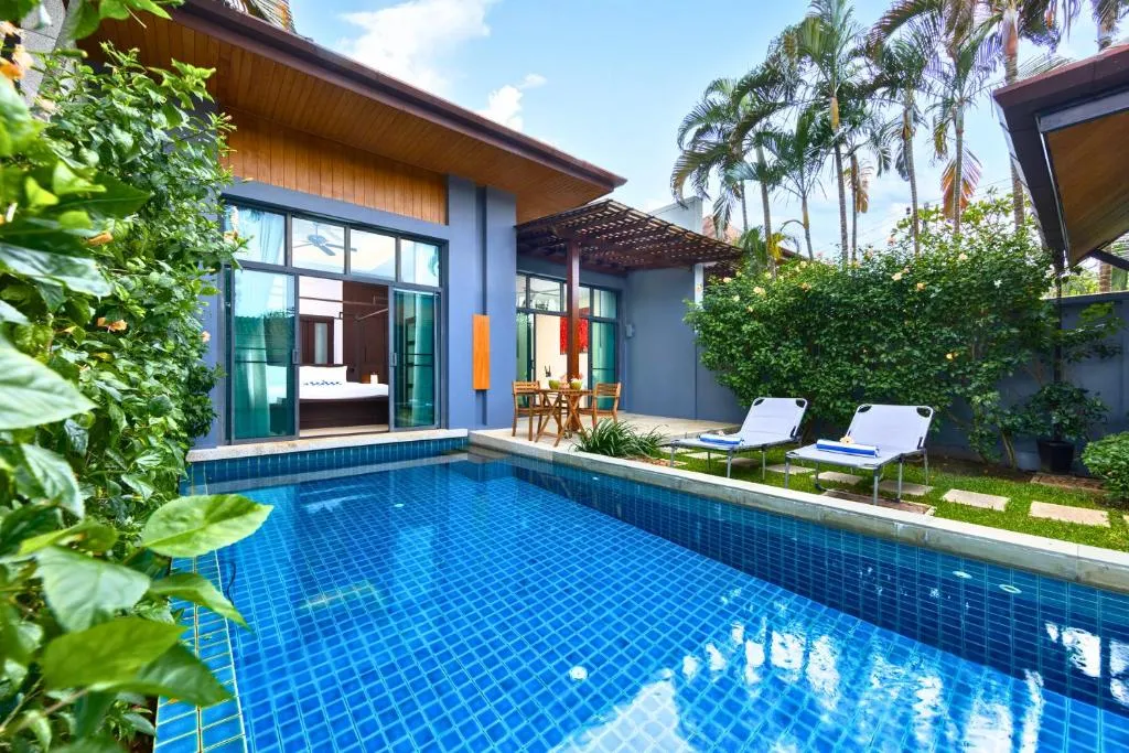 Image of Villa Hahana | 3 Bedroom Private Pool Villa in Popular Kokyang Estate | 3 min to Naiharn Beach
