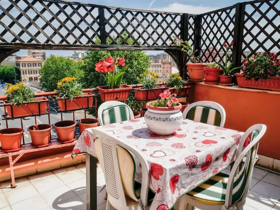 Image 1 of Chic and Spacious Rome Penthouse