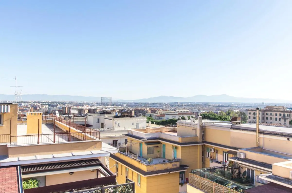 Image 2 of Rosa’s terrace Roma panoramic penthouse