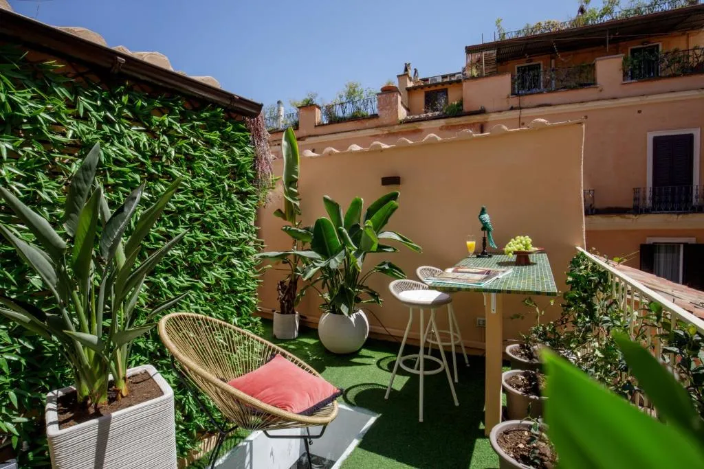 Image of Rooftop Boho Loft Spanish Steps