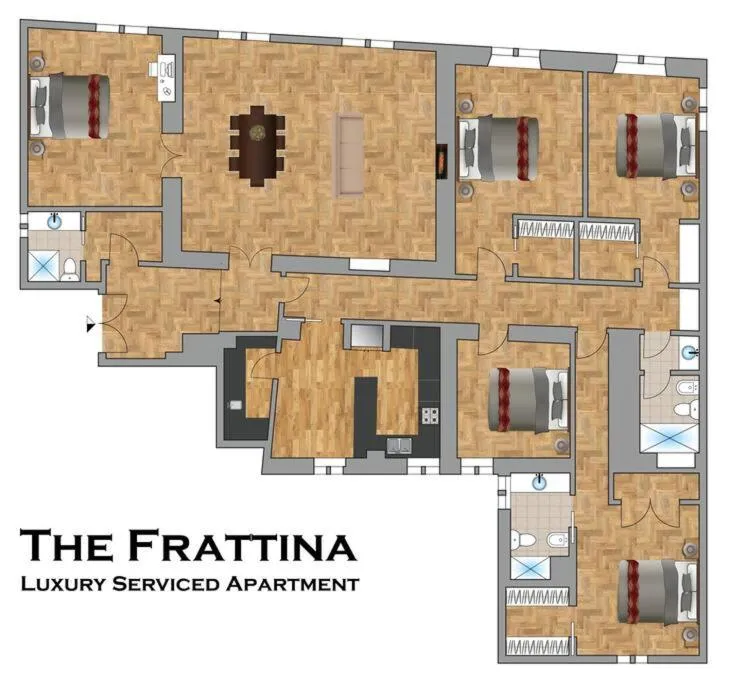 Image 1 of The Frattina – Luxury Serviced Apartment