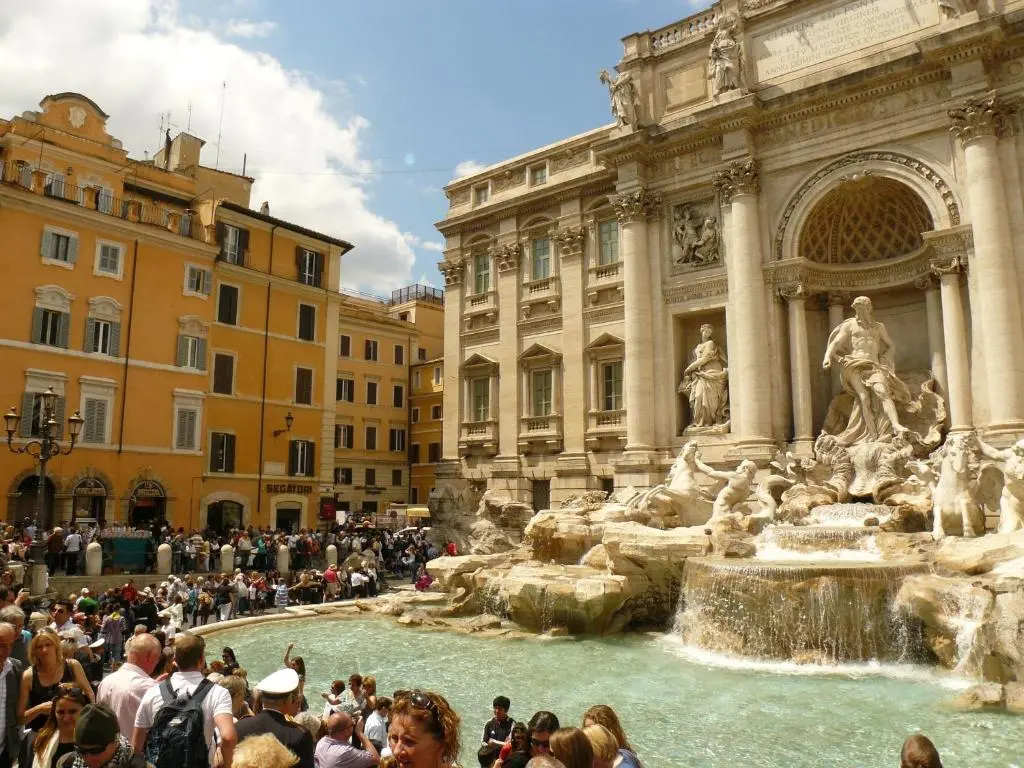 Image of Aida Trevi Fountain Rome