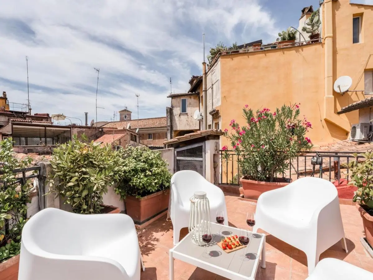 Image 1 of The Best Rent – Two-bedroom apartment with terrace near Trevi Fountain