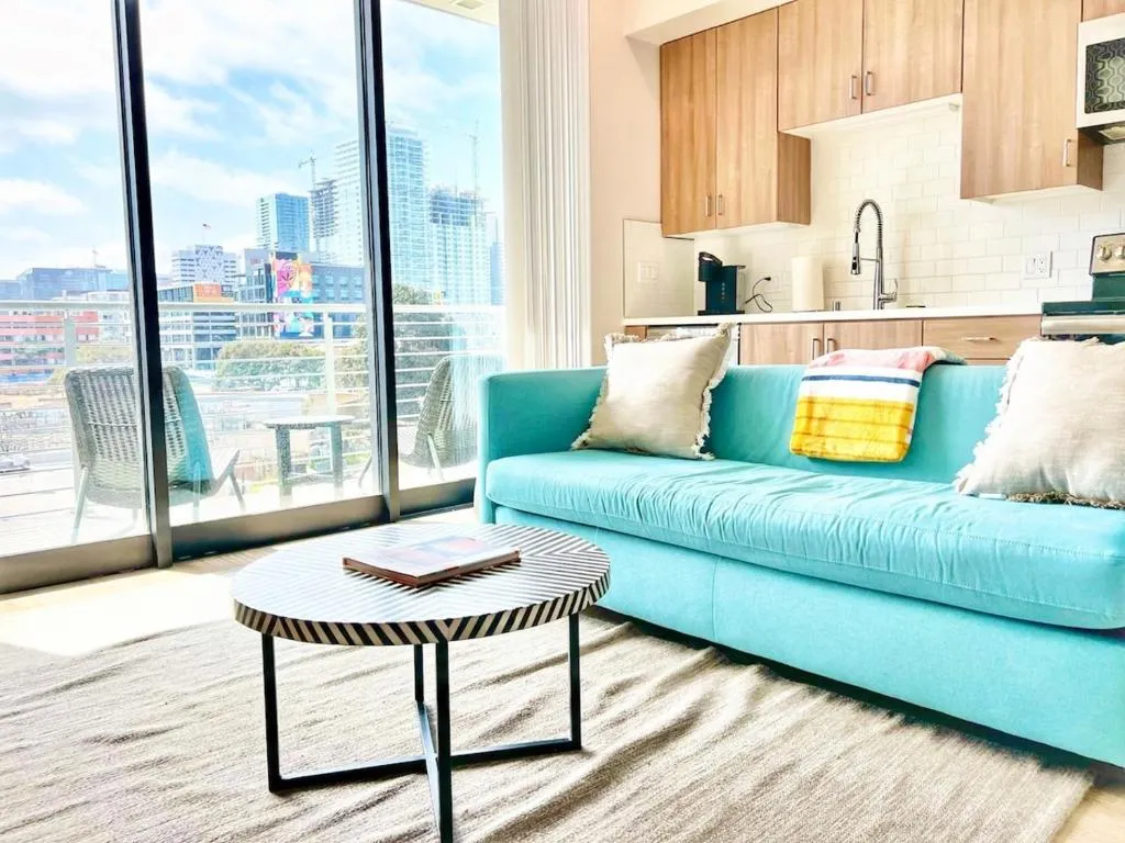 Image of Beautiful One Bedroom Apartment With View Of City