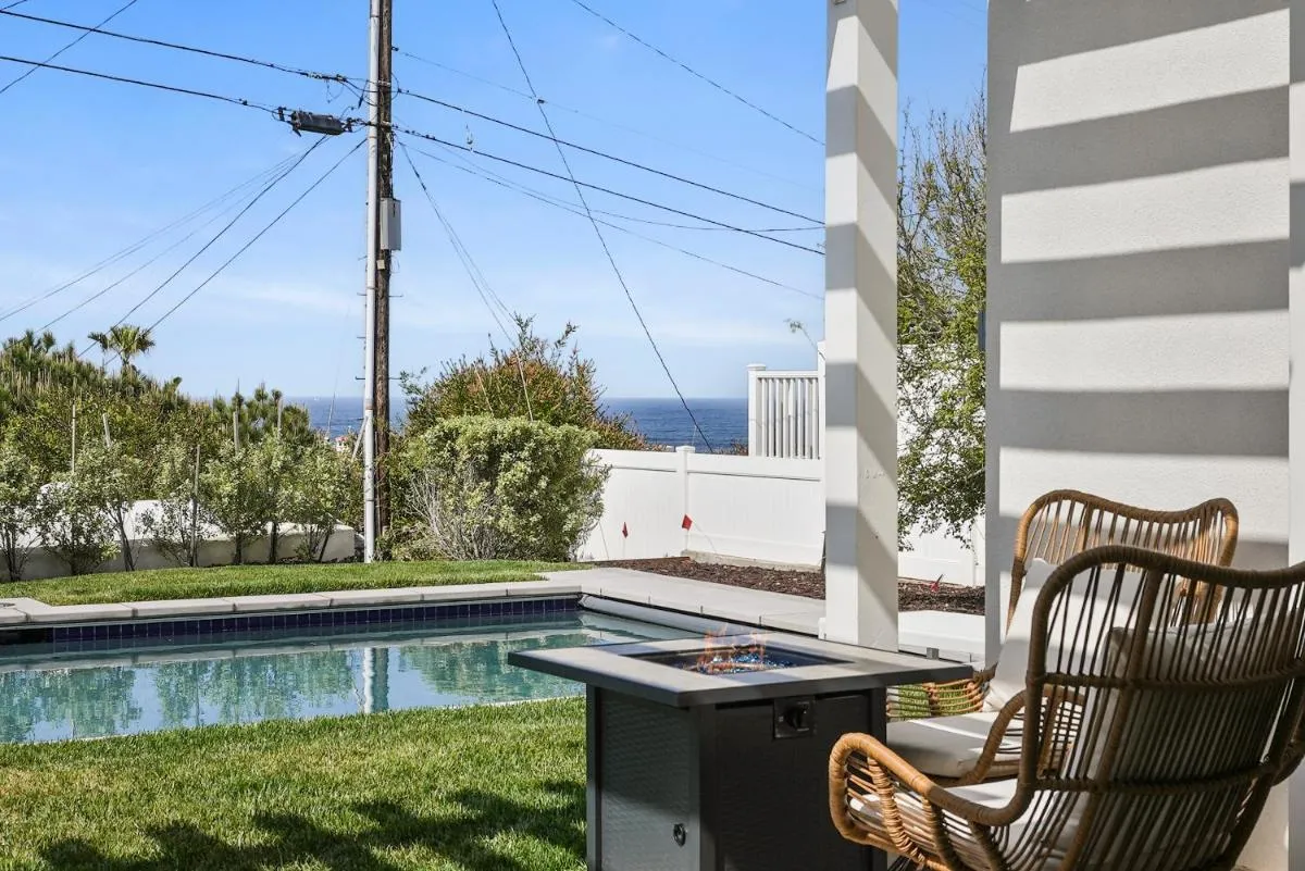 Image 6 of Birdrock Paradise w Private Pool& Spa, AC, fast WiFi & Yard!