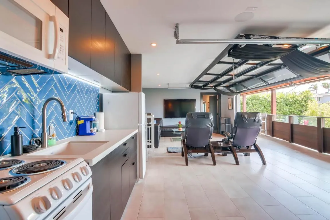 Image of Contemporary Ocean Sunset Views with Firepit Pt Loma close to PLNU