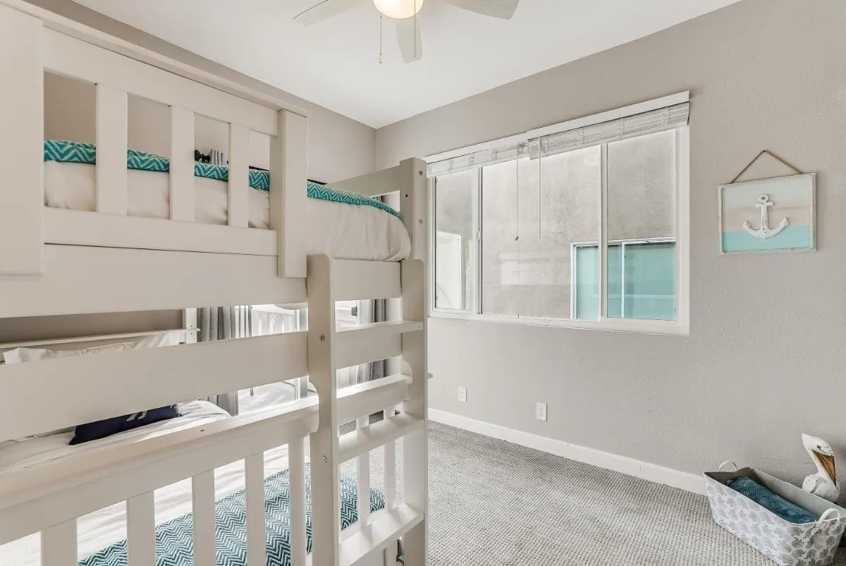 Image 1 of Massive Beach Home w Stunning Rooftop, Parking, Spa, AC & Bay Views!