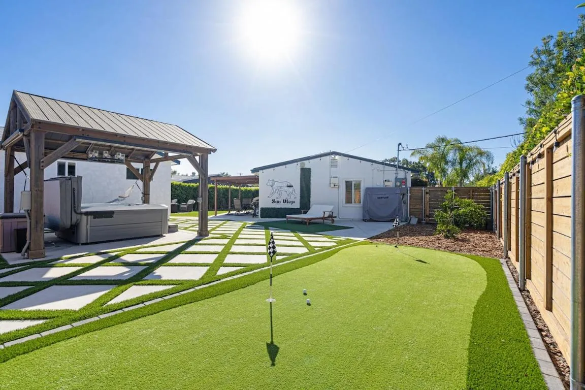 Image of San Diego Chill House with Jacuzzi-Golf-Game Room