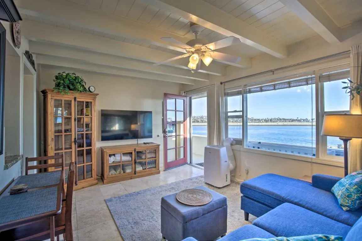 Image of San Diego Hub with Bay Views – 1 Block to Beach!