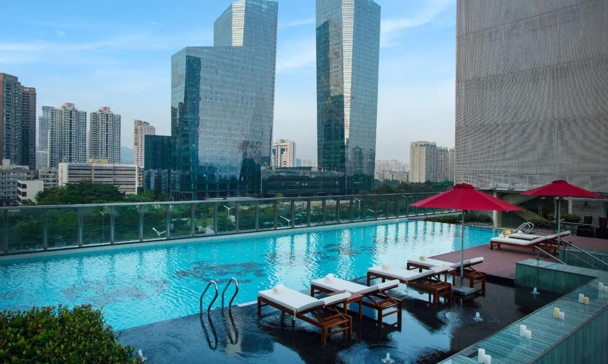 Image 2 of Hilton Shenzhen Futian, Metro Station at Hotel Front Door, Close to Futian Convention & Exhibition Center