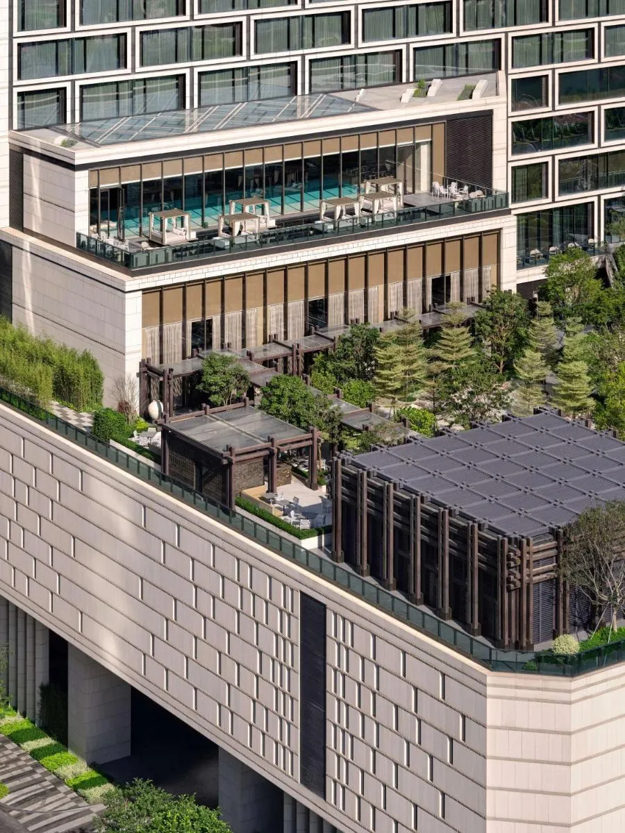 Image 3 of Conrad Shenzhen, the first art museum hotel in Greater Bay Area with the stunning bay and sunset view in the hotel terrace