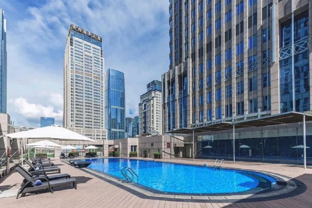 Image of Crowne Plaza Shenzhen Futian, Near to Shenzhen Convention&Exhibition Centre, Shenzhen Stock Exchange and Shenzhen Civic Center, Outdoor Heated Pool