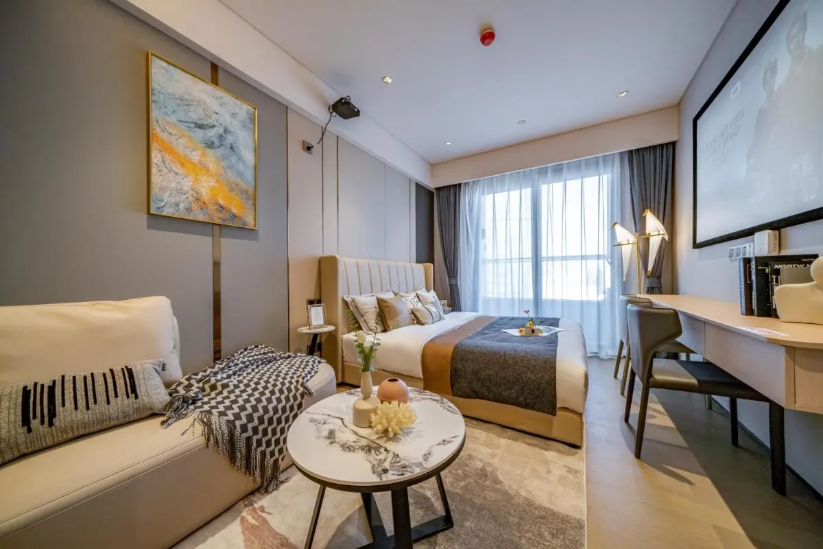 Image 6 of 榆漫居City View Hotel-深圳福田下沙地铁站KKone店