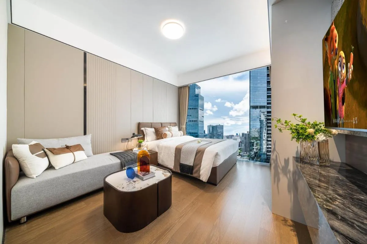 Image 1 of 榆漫居City View Hotel-深圳福田下沙地铁站KKone店