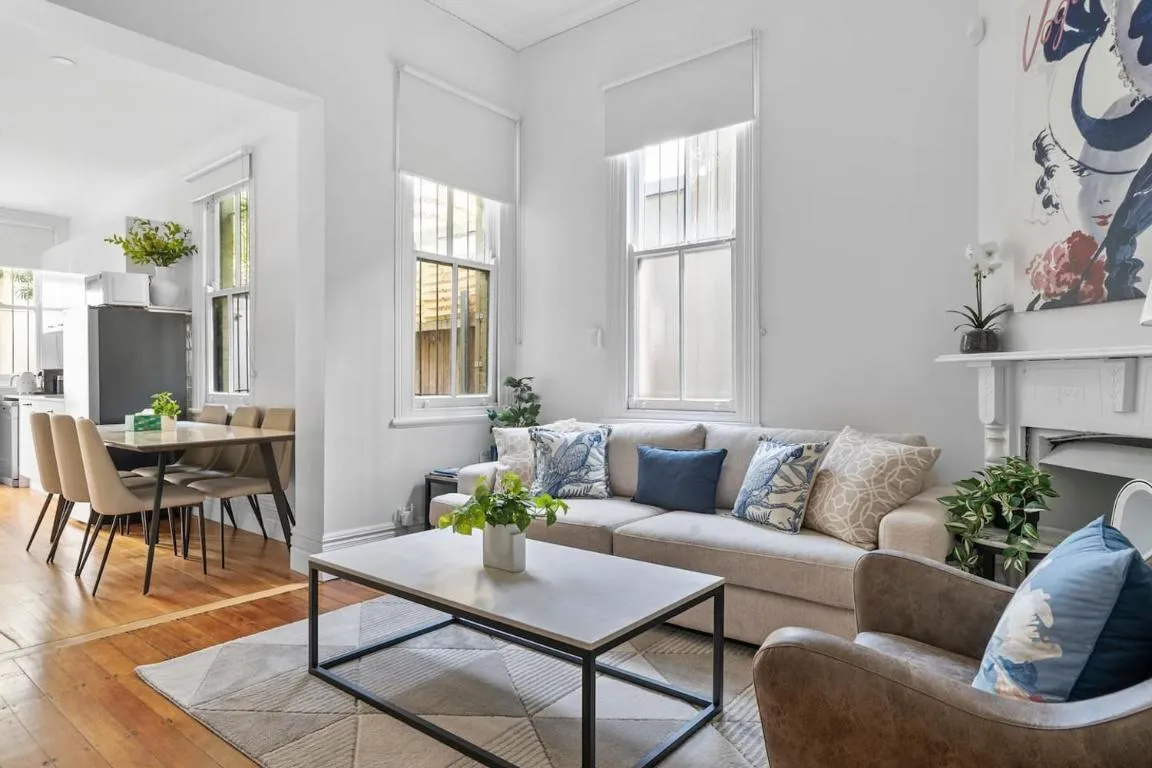 Image of Newtown Nest – Chic Terrace Living off King Street