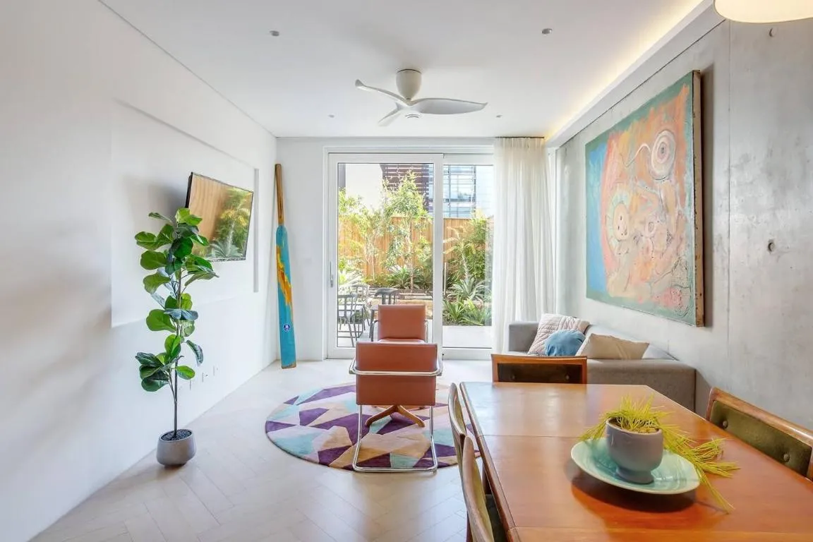 Image of ‘The Fern’ Split-level Eco Luxury with Lush Courtyard