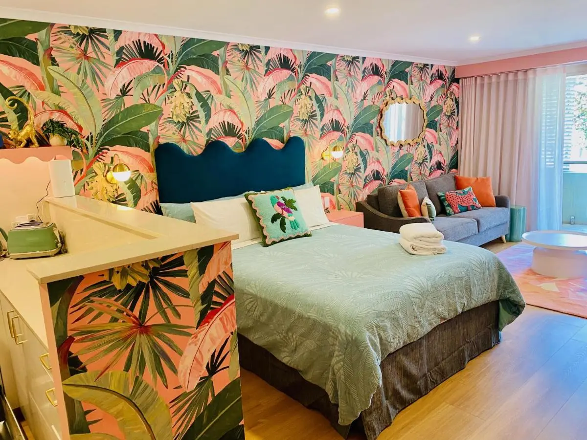 Image 1 of Manly Vibes – fabulous design with gym, sauna, streaming, right opposite wharf & beach