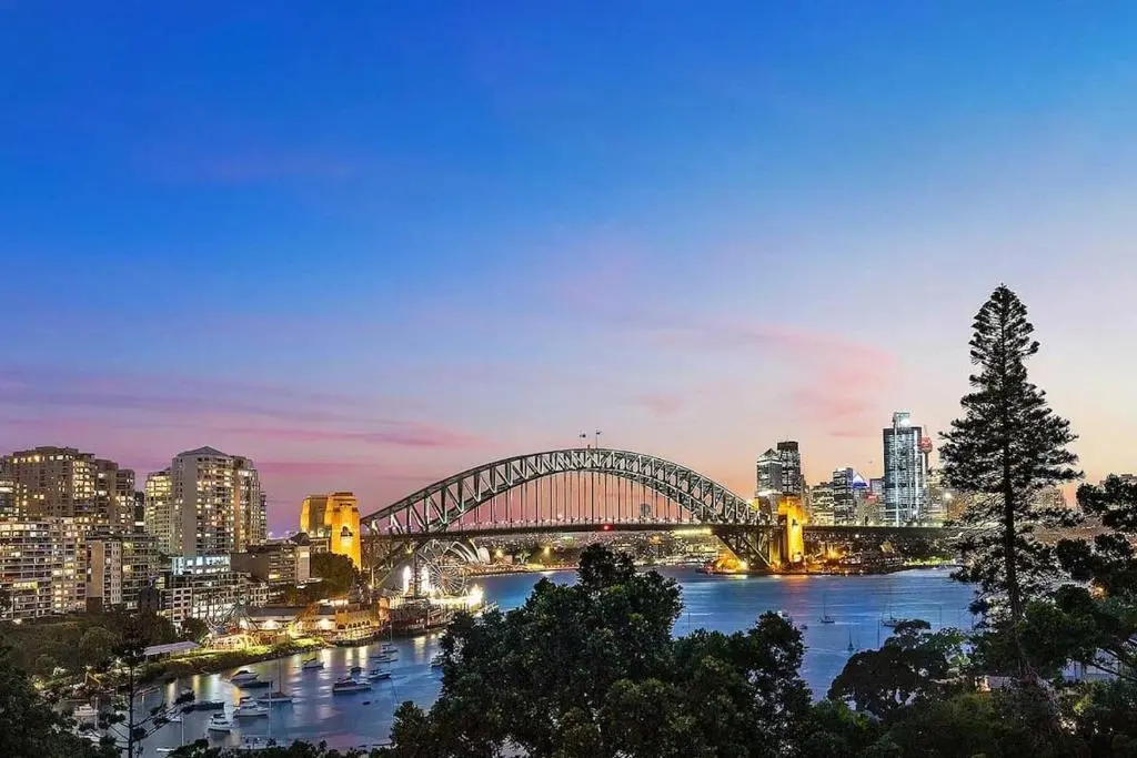 Image of Spectacular Harbour Bridge Views from Lavender Bay