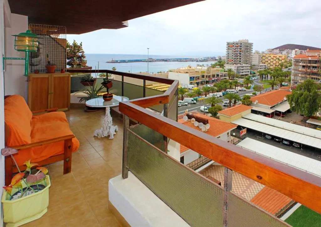 Image 1 of 2 bedrooms apartement at Santa cruz de tenerife 600 m away from the beach with sea view shared pool and furnished balcony