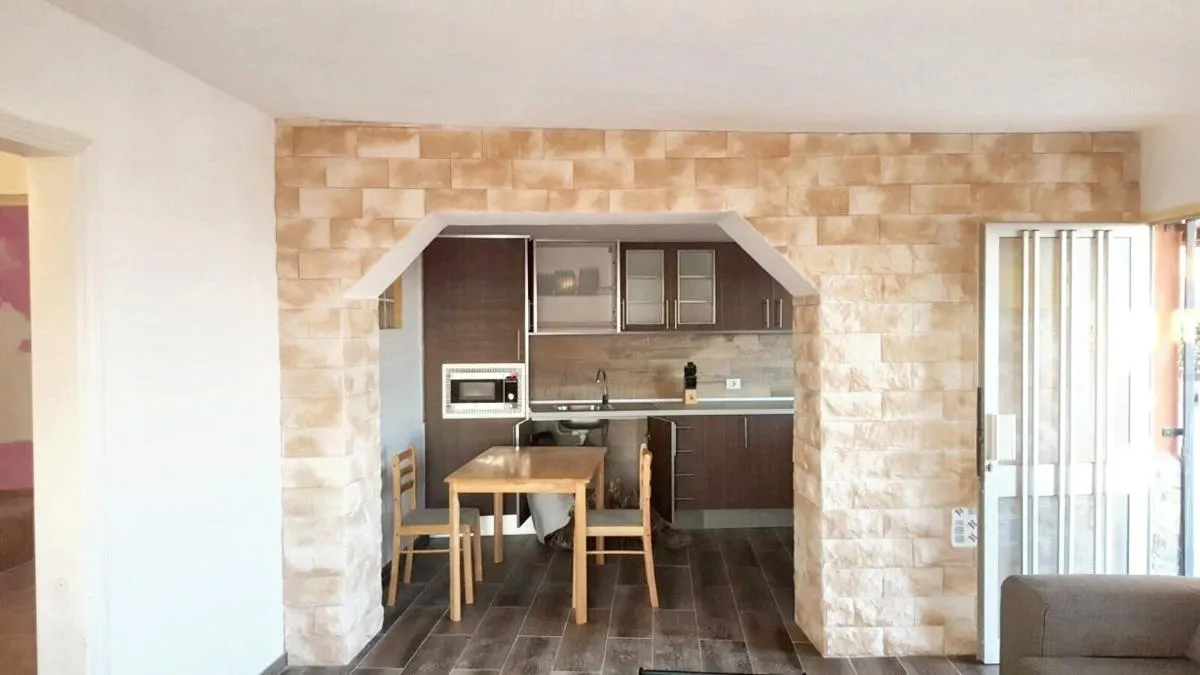 Image 1 of 2 bedrooms house with sea view jacuzzi and enclosed garden at Adeje 1 km away from the beach