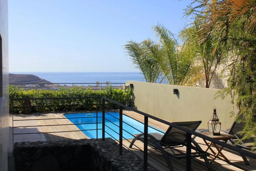 Image of 3 bedrooms villa with sea view private pool and wifi at Costa Adeje 2 km away from the beach